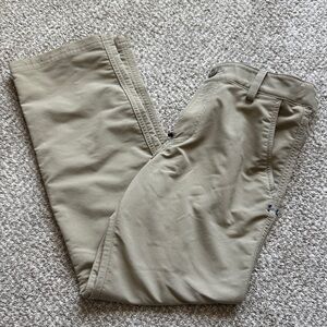 under ARMOUR Tan Dri fit Pants